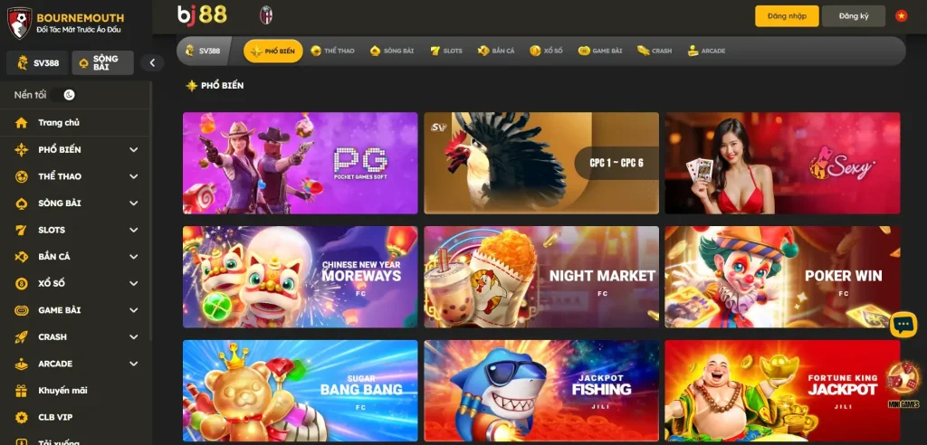 nhà cái uy tín bj88